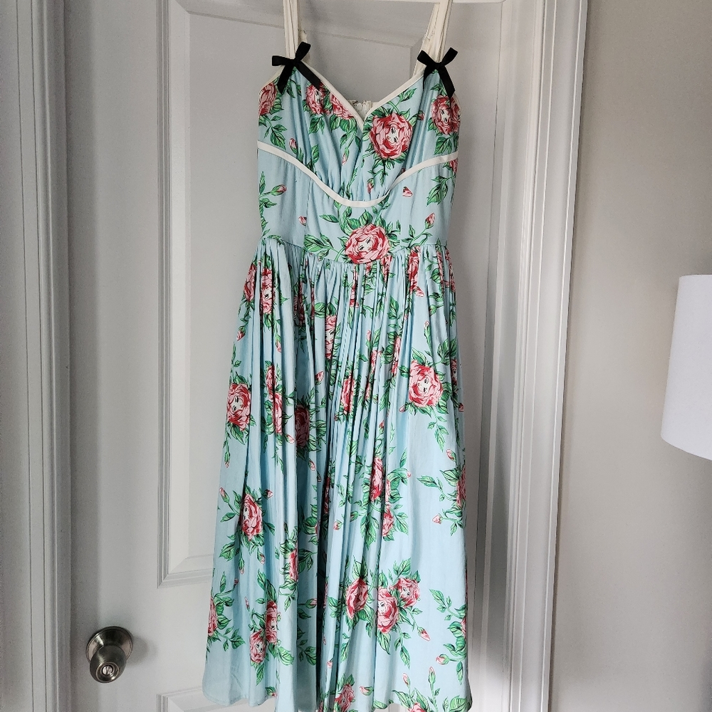 Micheline pitt for Unique Vintage budding beauties Alice swing dress